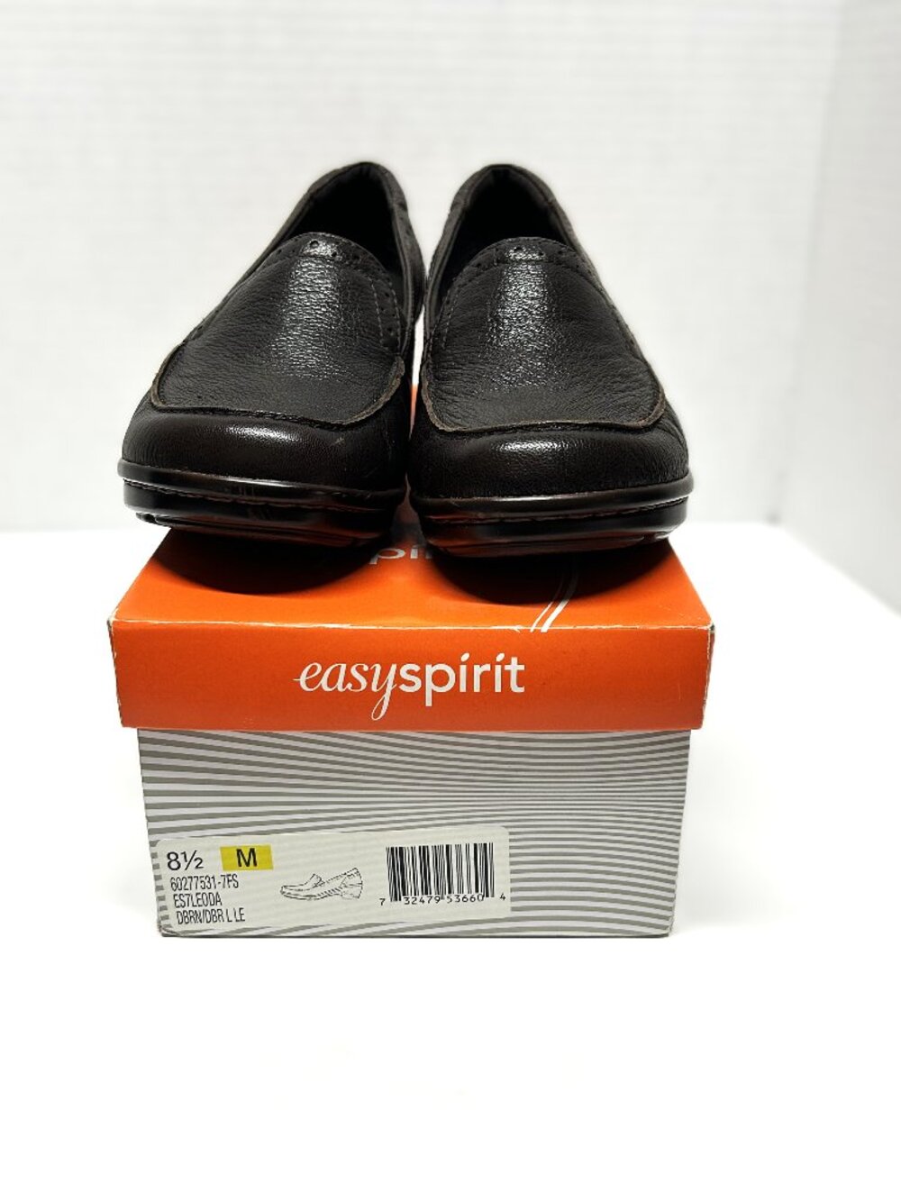 Easy Spirit  Leoda brown  leather loafers in size 8.5